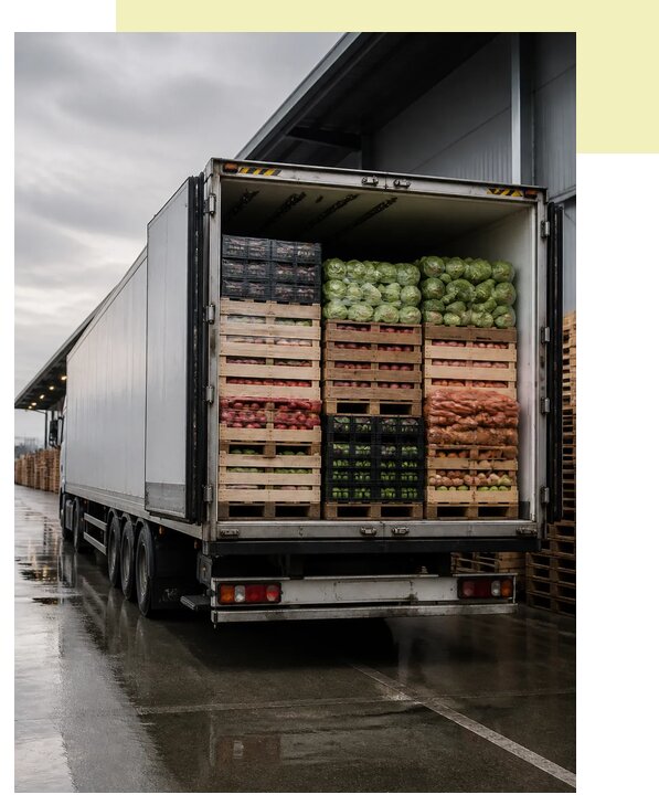 Перевозка плодоовощной продукции в Вязьму по цене от 5141 р. | Агросервис-Взь