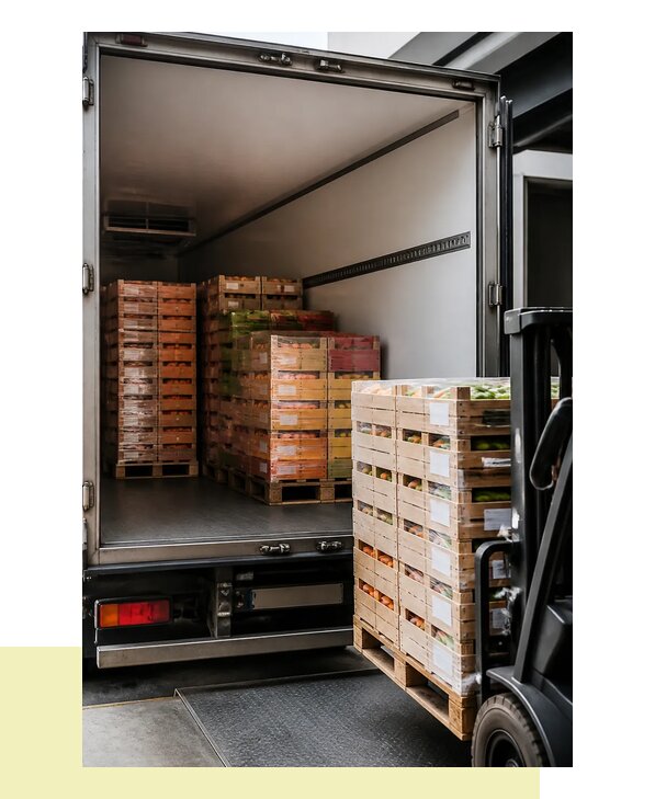 Перевозка сельхозпродукции на паллетах с доставкой в Вязьму