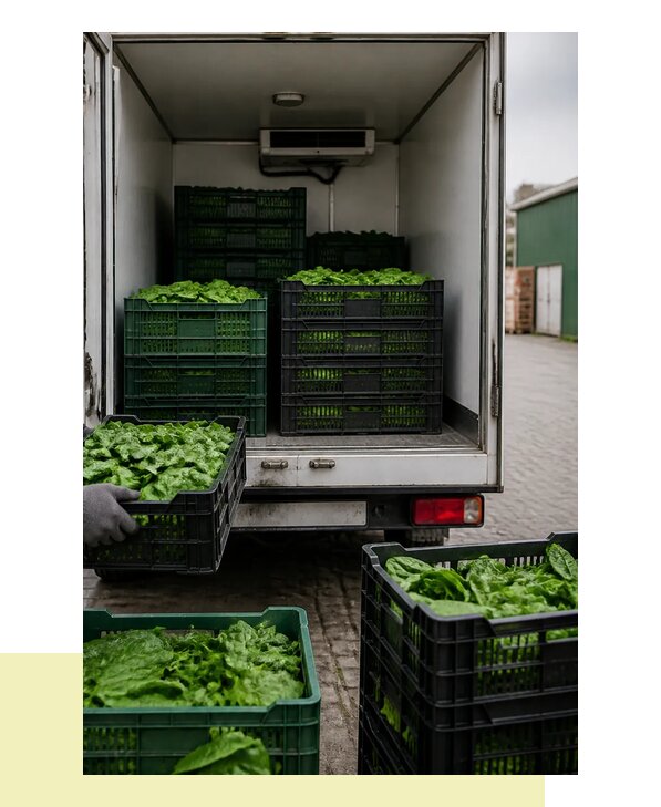 Перевозка шпината в Вязьму с сохранением свежести продукции
